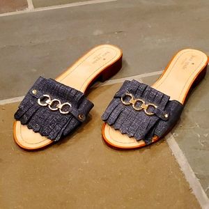 Kate Spade leather sole sz 10 sandals